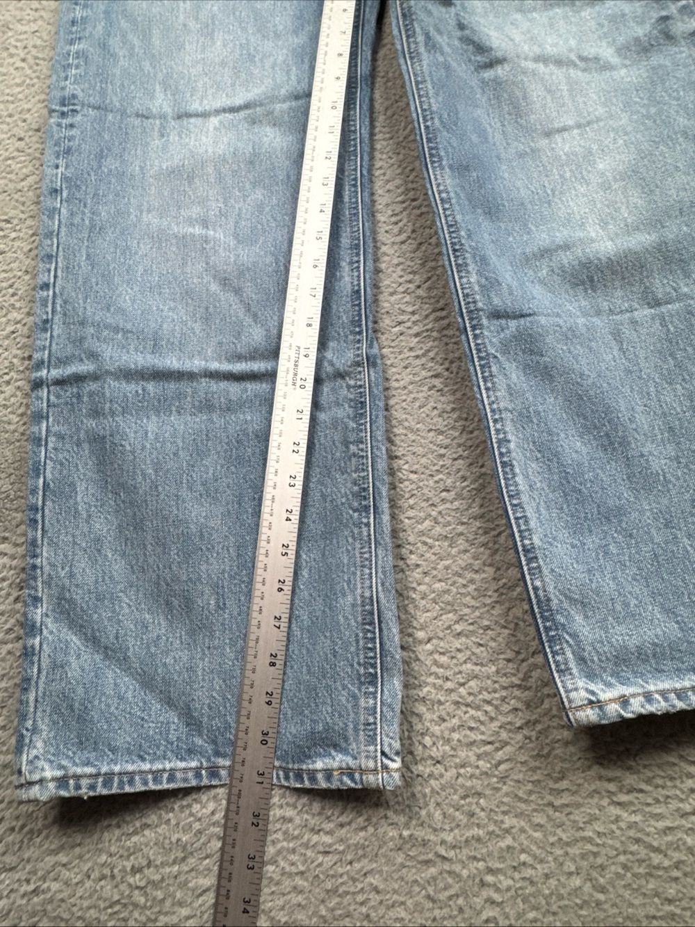 Aritzia Denim Forum "The 90s" Lo-Rise Baggy Wide Leg Jeans Women's Sz 29W NWT - Picture 5 of 16